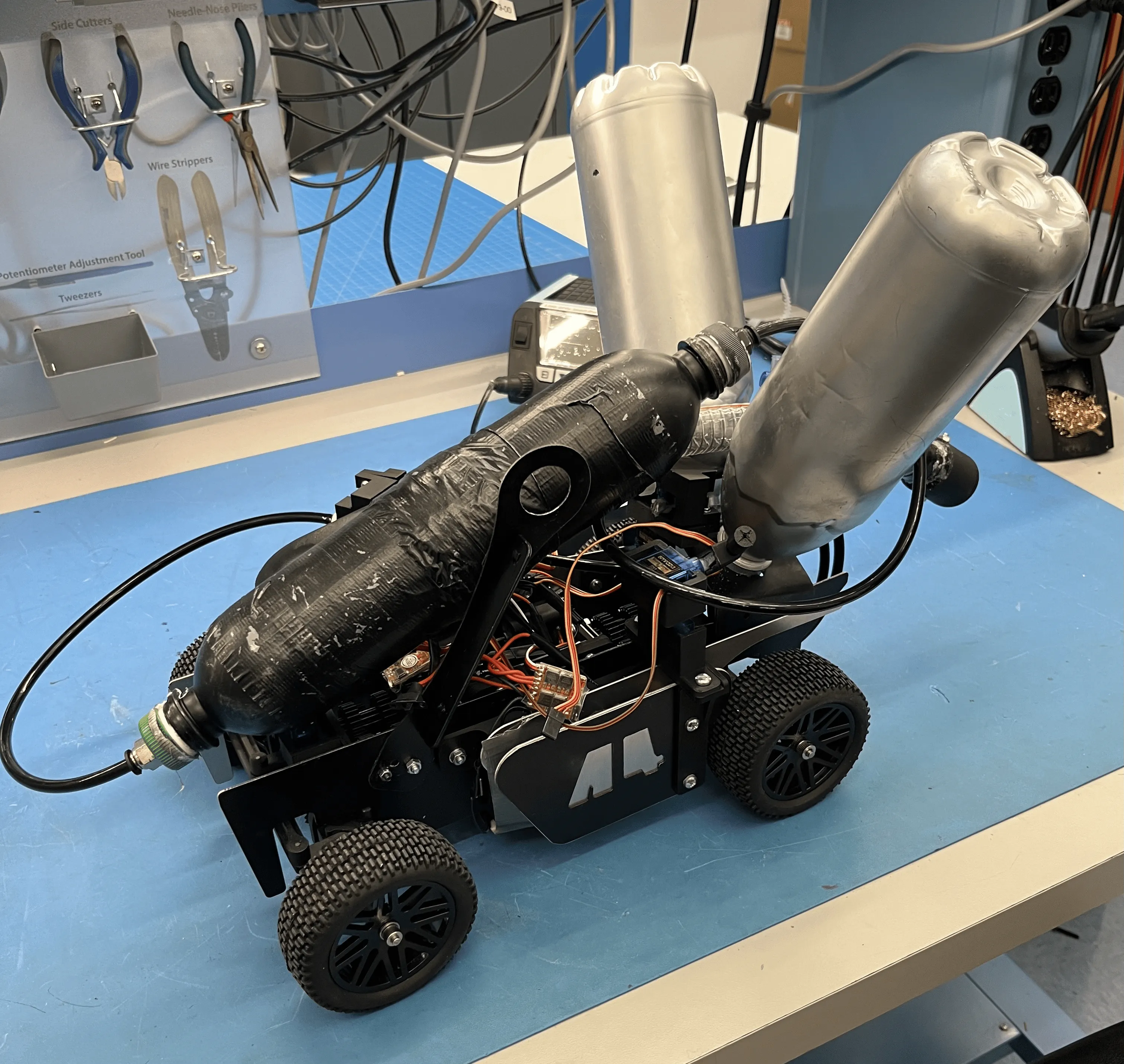 Remote-Controlled Firefighting Vehicle